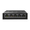 TP-Link 5-poorts 10/100/1000Mbps desktop-netwerkswitch, unmanaged, Gigabit Ethernet (10/100/1000), wandmontage