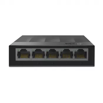 TP-Link 5-poorts 10/100/1000Mbps desktop-netwerkswitch, unmanaged, Gigabit Ethernet (10/100/1000), wandmontage