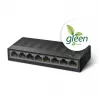 TP-Link 8-poorts 10/100/1000Mbps desktop-netwerkswitch, unmanaged, Gigabit Ethernet (10/100/1000), wandmontage