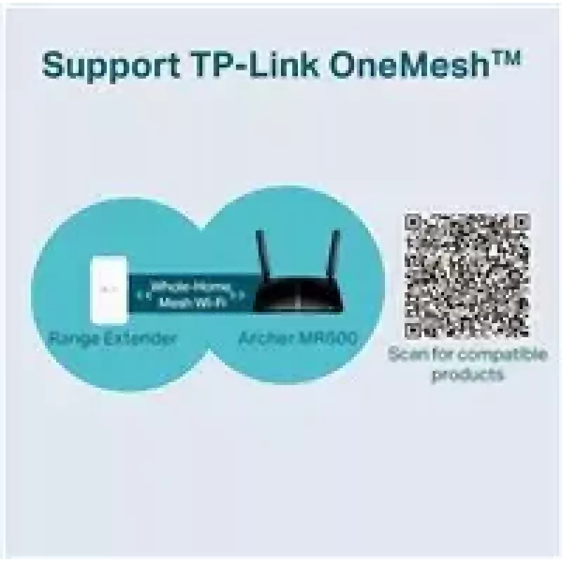 TP-Link 4G+ Cat6 AC1200 draadloze dualband Gigabit router
