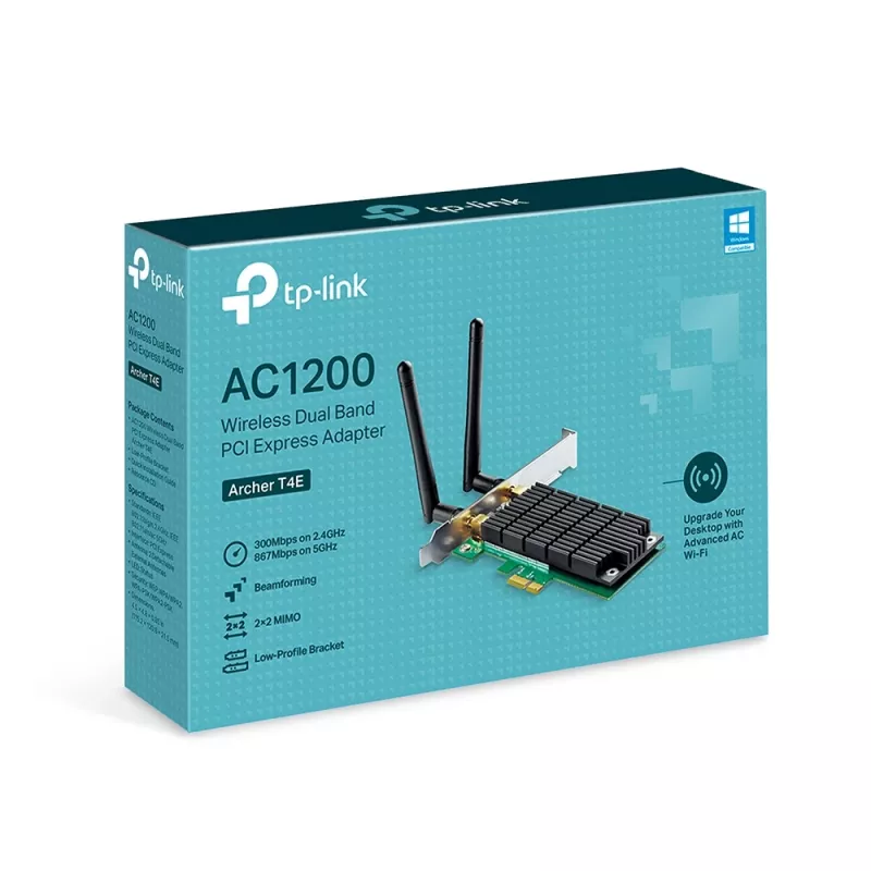 TP-Link AC1200 draadloze dualband PCI Express wifi-adapter