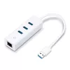 TP-Link UE330 laptop-dock/poortreplicator bedraad USB 3.2 Gen 1 (3.1 Gen 1) Type-A wit