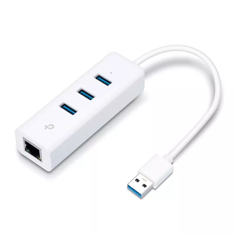 TP-Link UE330 laptop-dock/poortreplicator bedraad USB 3.2 Gen 1 (3.1 Gen 1) Type-A wit