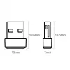 TP-Link Nano AC600 USB wifi-adapter (Archer T2U Nano) – 2,4G/5G dualband draadloze netwerk-transceiver
