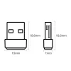 TP-Link Nano AC600 USB wifi-adapter (Archer T2U Nano) – 2,4G/5G dualband draadloze netwerk-transceiver