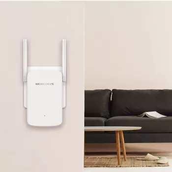 WLAN-bereikversterker MERCUSYS ME30 AC1200 — dualband 802.11b/g, 2 externe antennes, 1x RJ-45