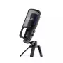 Condensator-USB-pc-microfoon RØDE NT-USB+ — niervormige richtingskarakteristiek, 24 bit/48 kHz, 20–20000 Hz, 3,5 mm hoofdtelefoonuitgang, USB-C, zwart