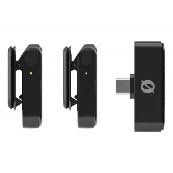 Kleefmicrofoon-radiosysteem Rode Wireless Micro zwart