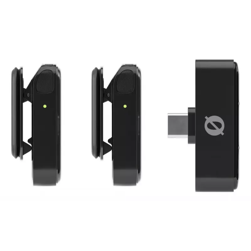 Kleefmicrofoon-radiosysteem Rode Wireless Micro zwart