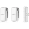 Draadloos microfoonsysteem Rode Wireless Micro Lightning – omnidirectioneel, 48 kHz/24-bit, 7 u accu, 100 m bereik, wit