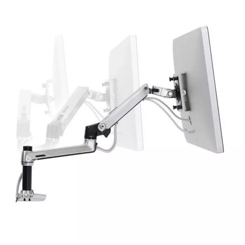 Ergotron LX bureau-monitorarm voor LCD, gepolijst aluminium