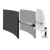 Ergotron LX bureau-monitorarm voor LCD, gepolijst aluminium