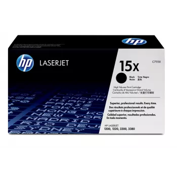 HP 15X High Yield Black Original LaserJet-tonercartridge, 3500 pagina's, zwart, 1 stuk