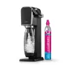 SodaStream ART Zwart Steel Watercarbonator 1L Carbonator 60L