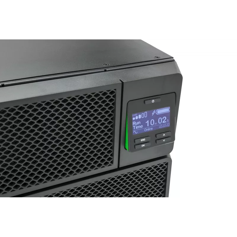 APC Smart-UPS On-Line SRT5KRMXLI - 5000VA, 6x C13, 4x C19 uitgang, rackmontage, geïntegreerde NMC