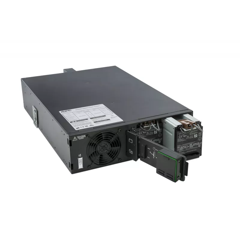 APC Smart-UPS On-Line SRT5KRMXLI - 5000VA, 6x C13, 4x C19 uitgang, rackmontage, geïntegreerde NMC