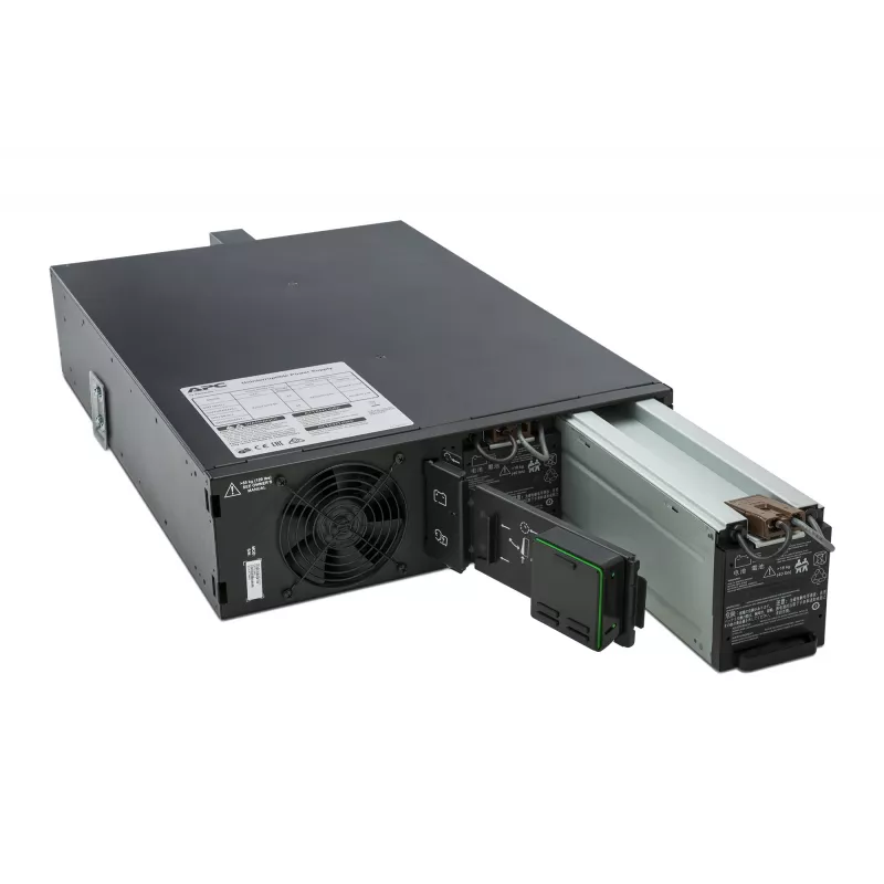 APC Smart-UPS On-Line SRT5KRMXLI - 5000VA, 6x C13, 4x C19 uitgang, rackmontage, geïntegreerde NMC