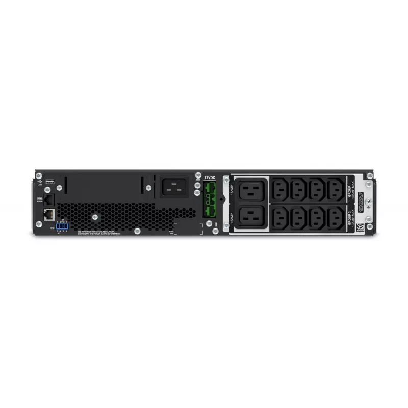APC Smart-UPS On-Line SRT2200RMXLI - 2200VA, 8x C13 & 2x C19, rackmontage