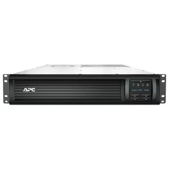 APC Smart-UPS, Line Interactive, 2200VA, Rackmount 2U, 230V, 8x IEC C13+2x IEC C19 uitgangen, netwerkkaart, AVR, LCD
