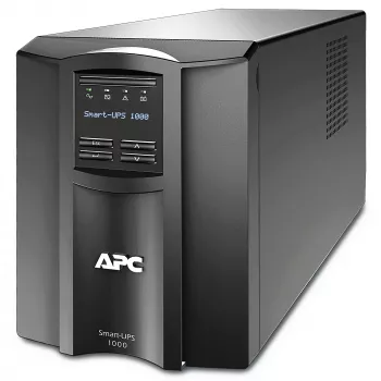 APC Smart-UPS SMT1000IC – 8x C13, USB, SmartConnect, 1000VA, line-interactive, 1 kVA, 700 W, sinus, 151 V, 302 V