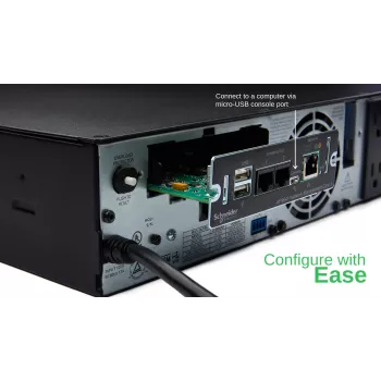 APC AP9641 Smart-UPS netwerkbeheerkaart (gen3) met omgevingsmonitoring