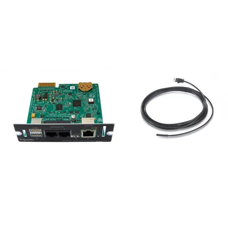 APC AP9641 Smart-UPS netwerkbeheerkaart (gen3) met omgevingsmonitoring