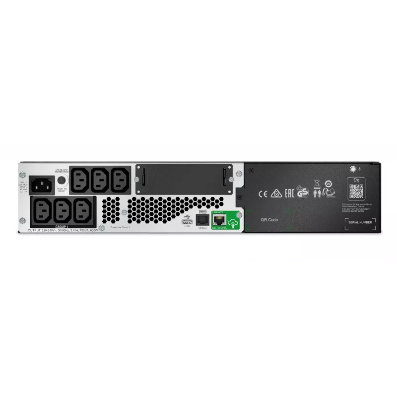 UPS APC Smart-UPS Line Interactive 750VA Lithium-Ion Rack/Tower 2U