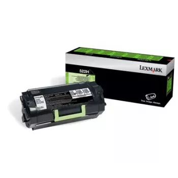 Tonerpatroon Lexmark 522H 3000 pagina's zwart