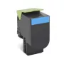 Lexmark 702XCE (70C2XCE) tonercartridge, cyaan