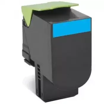 Toner Lexmark cartridge 802XCE cyaan 3000 pagina's