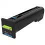 Toner Lexmark 72K2XCE 3000 pagina's cyaan