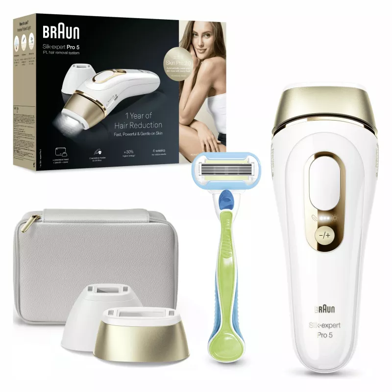 Braun PL5152 Intense pulsed light (IPL) goud, wit