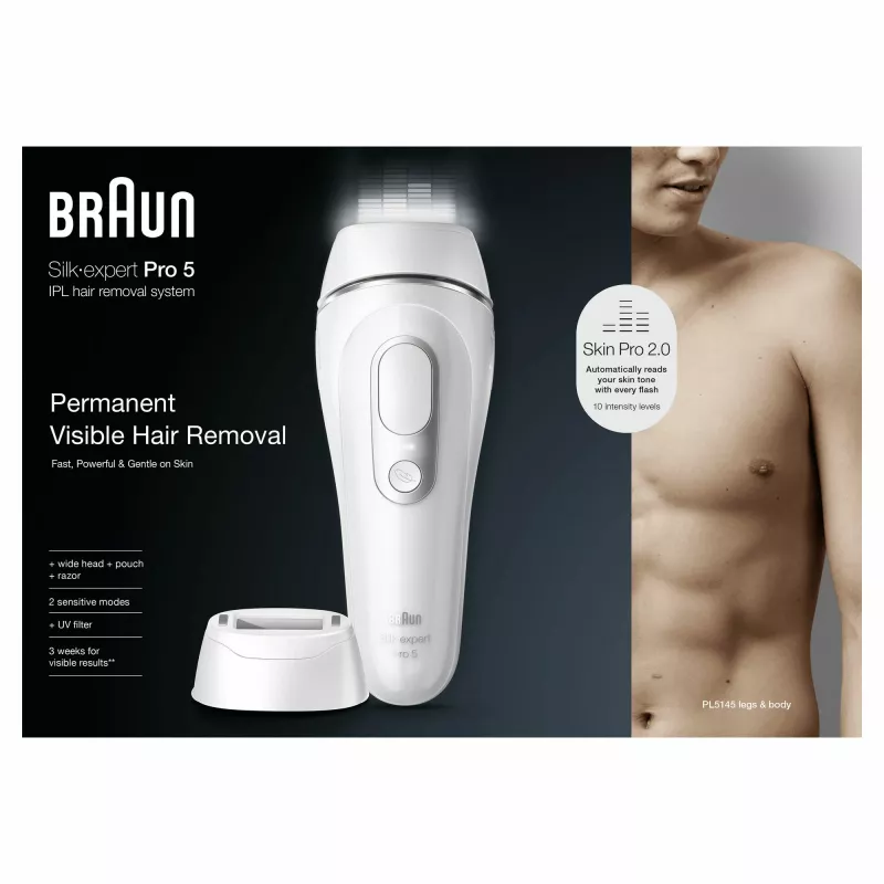 Epilator Braun Silk-expert Pro PL5145 IPL wit