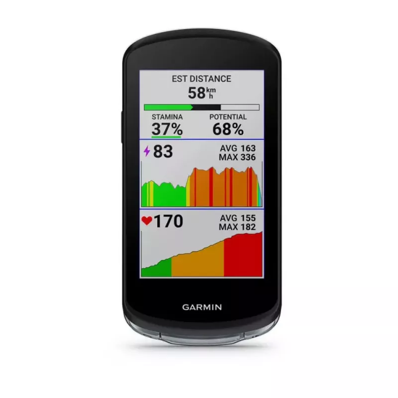 Fietscomputer Garmin Edge 1040 3,5 inch 32GB zwart