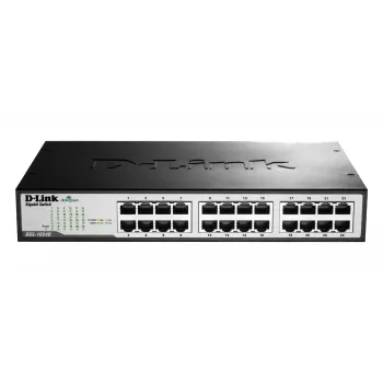Unmanaged switch D-Link DGS-1024D, 24 RJ-45-poorten, 48 Gbit/s