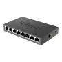 D-Link DGS-108 unmanaged L2 Gigabit Ethernet (10/100/1000) zwart