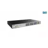 D-Link 24-poorts desktop Gigabit unmanaged PoE-switch met 2 x 100/1000Mbps combo-poorten
