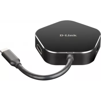 D-Link 4-in-1 USB-C-hub met HDMI en Power Delivery