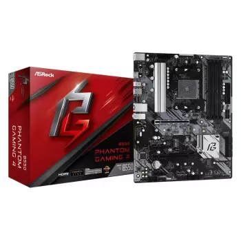 ASRock B550 Phantom Gaming 4 AMD B550 socket AM4 ATX
