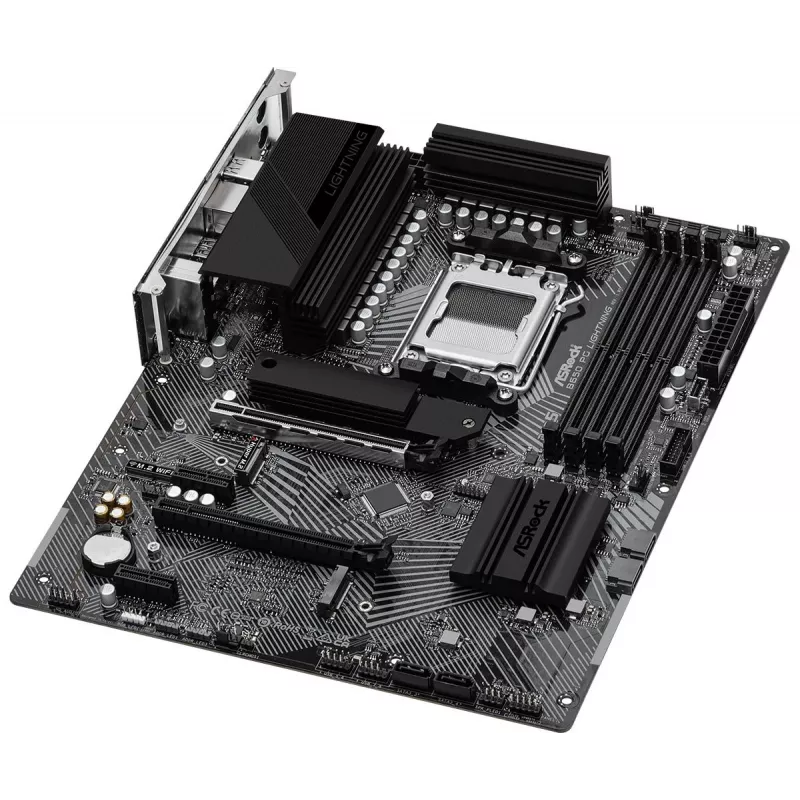 ASRock moederbord B650 PG Lightning AM5 AMD B650 USB 3.2 SATA 3 7.1ch HD audio ATX
