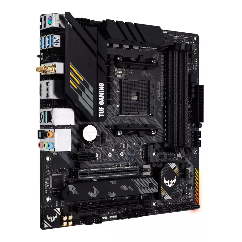 Moederbord ASUS TUF GAMING B550M-PLUS WIFI II AMD B550 socket AM4 micro ATX