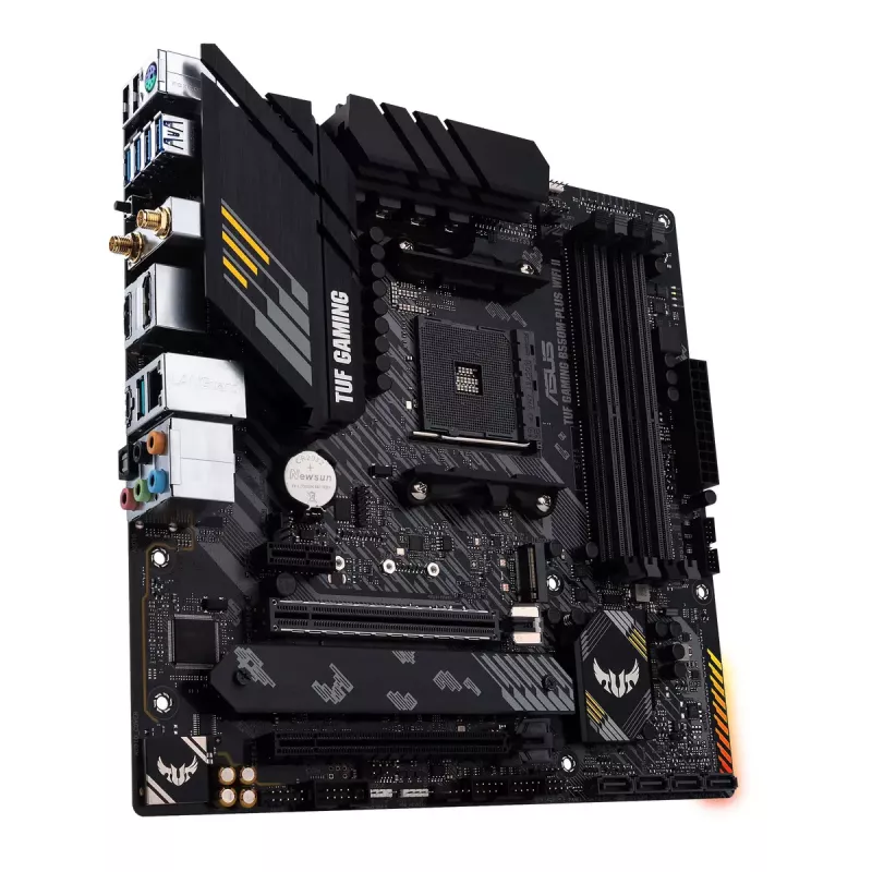 Moederbord ASUS TUF GAMING B550M-PLUS WIFI II AMD B550 socket AM4 micro ATX