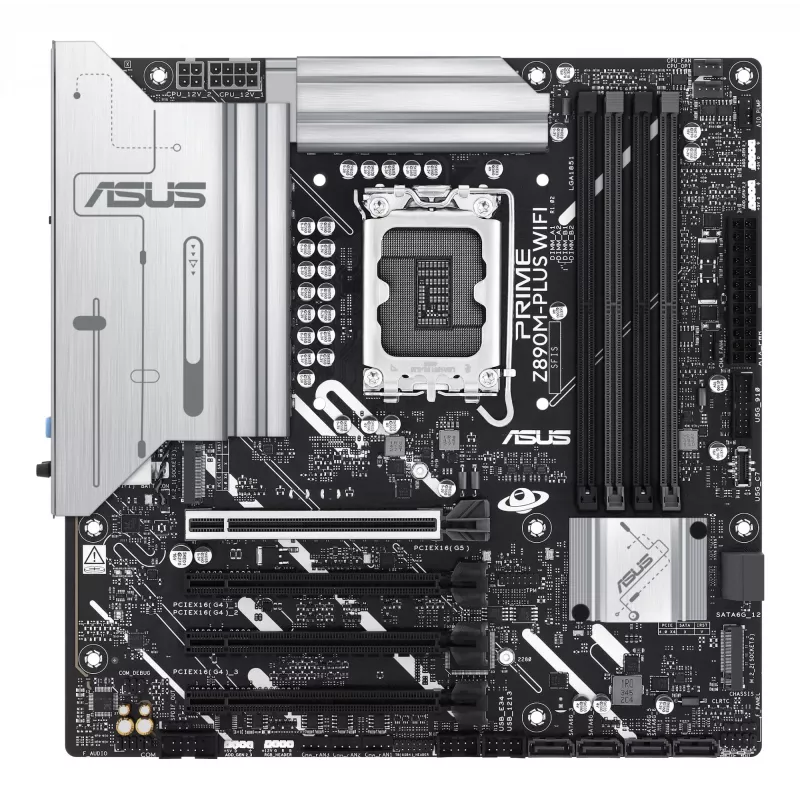 Moederbord ASUS PRIME Z890M-PLUS WIFI Intel Z890 LGA 1851 micro ATX