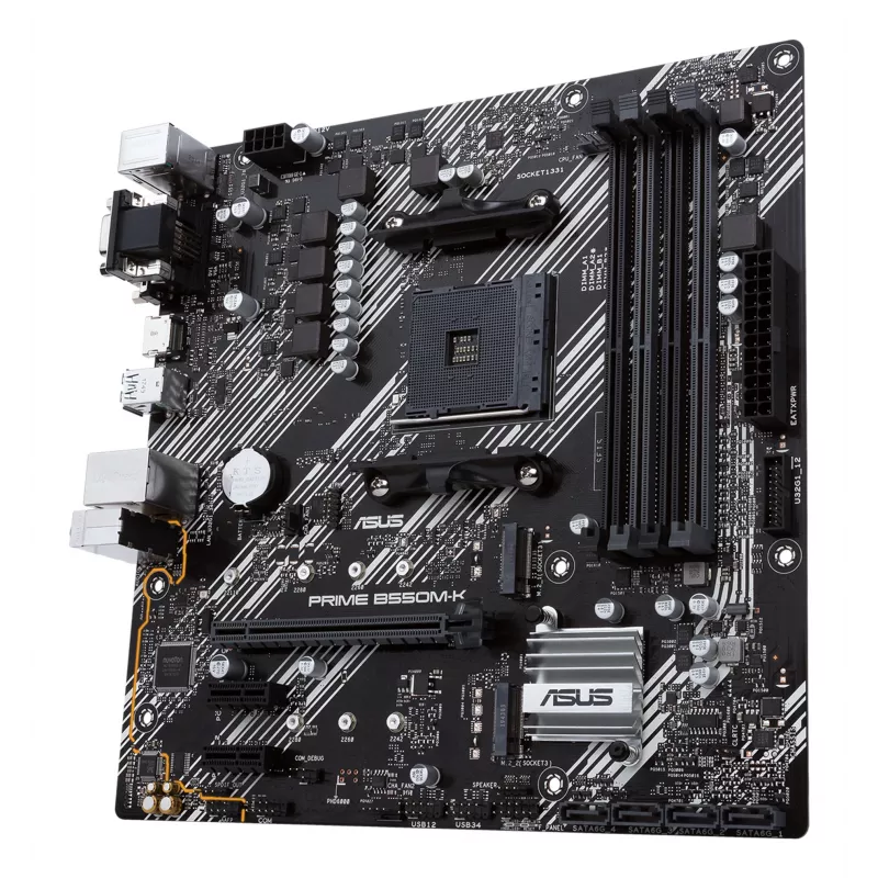Moederbord ASUS PRIME B550M-K AMD B550 Socket AM4 micro ATX