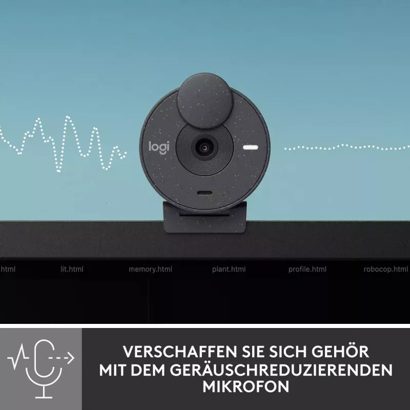 LOGITECH Brio 300 Full HD webcam - grafiet