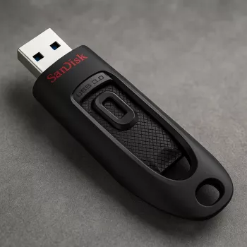 USB-flashdrive SanDisk 32 GB USB Type-A 3.2 Gen 1 zwart