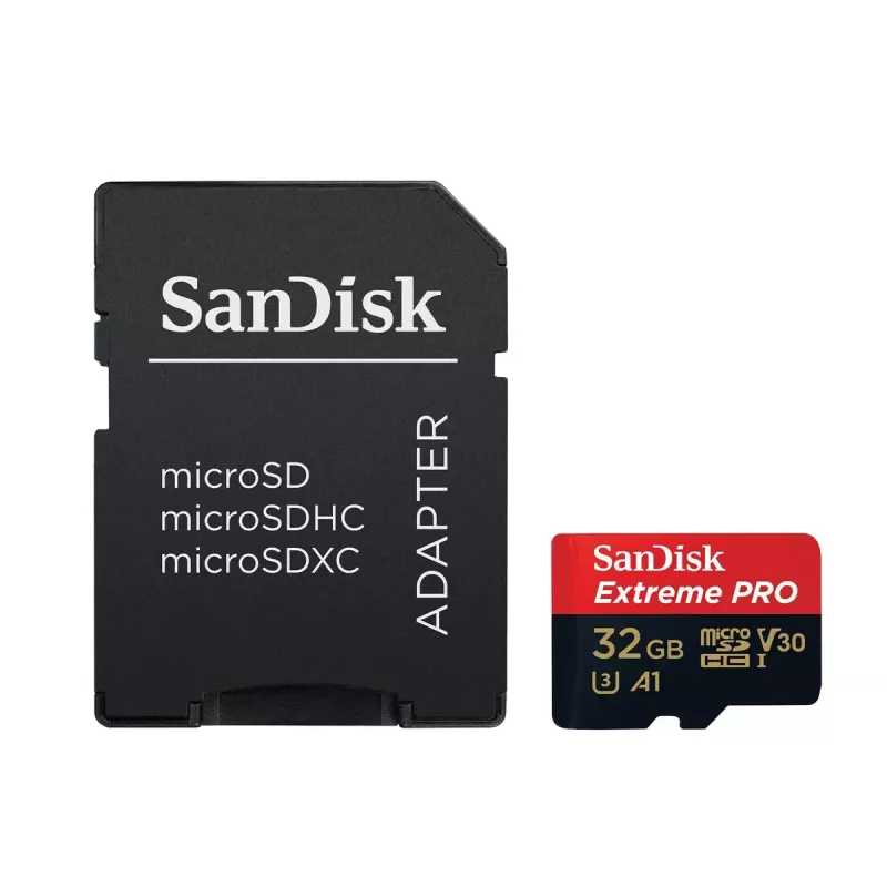 SanDisk Extreme Pro 32GB MicroSDHC UHS-I Class 10 geheugenkaart SDSQXCG-032G-GN6MA