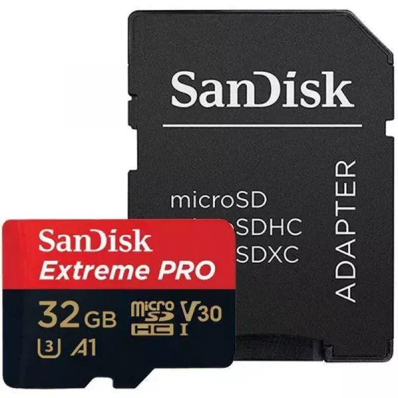 SanDisk Extreme Pro 32GB MicroSDHC UHS-I Class 10 geheugenkaart SDSQXCG-032G-GN6MA