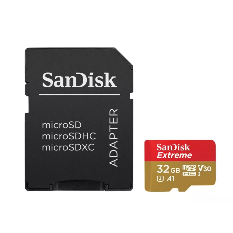 Flashgeheugen SanDisk 32 GB MicroSDHC UHS-I Class 10 SDSQXAF-032G-GN6MA