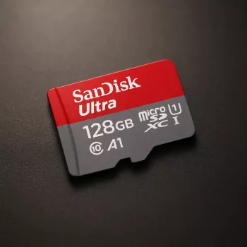 MicroSDXC-kaart SanDisk 128 GB UHS-I klasse 10 SDSQUAB-128G-GN6MA